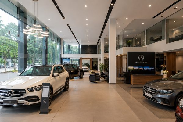 Automobile Showroom Interior Concept - Mu'afah Architects Chennai