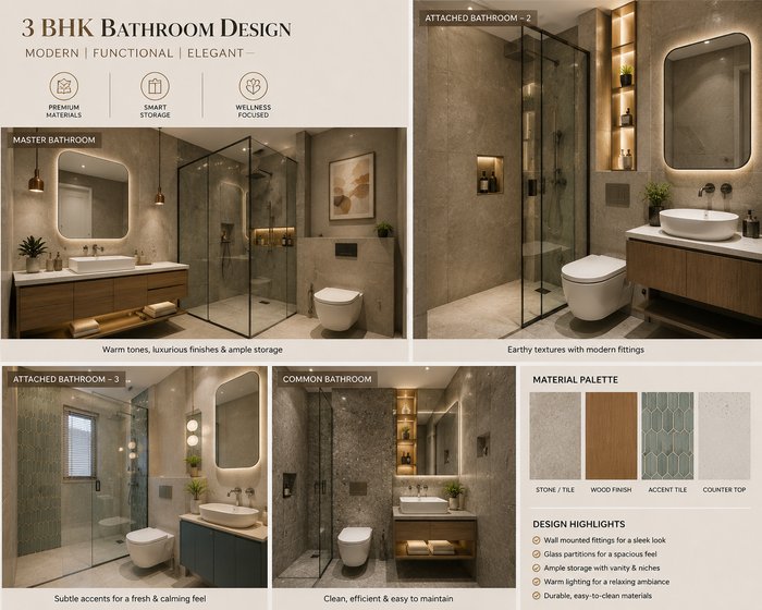 Bathroom interior design Chennai